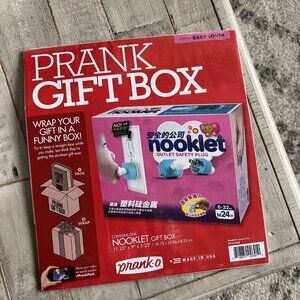 NOOKLET - Prank Fake Gag Funny camping Joke Gift Box Baby Shower New Parent